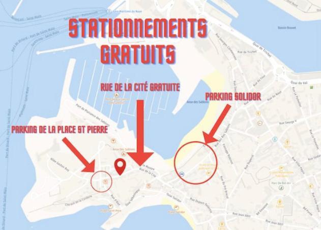 Appartement Frida - Plage 50M - Rue Gratuite แซ็งต์มาโล ภายนอก รูปภาพ